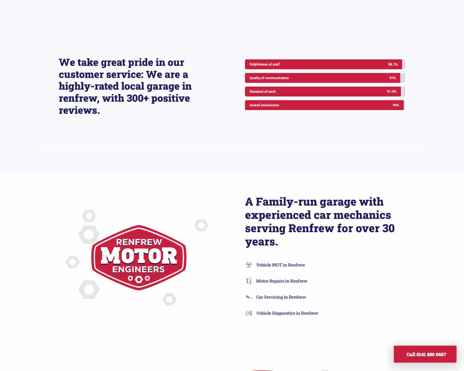 best UK website designers for garages