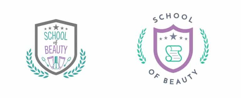redesign of logo for beauty salon