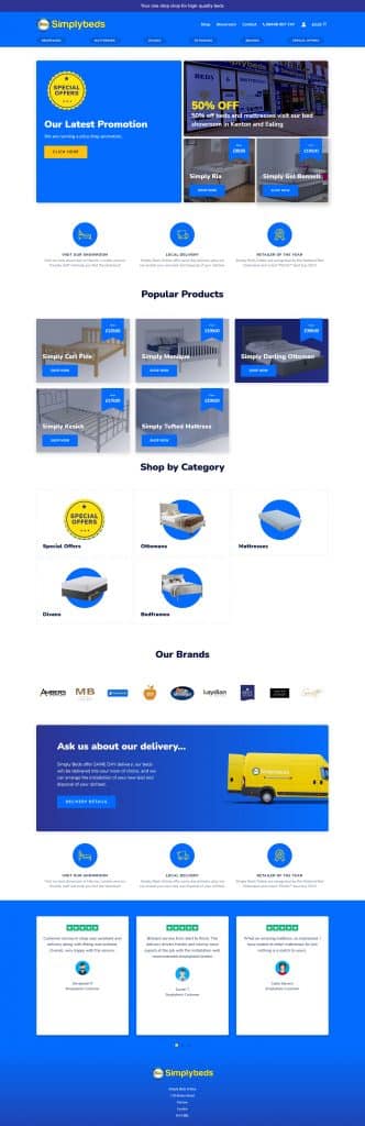 E-Commerce website designers