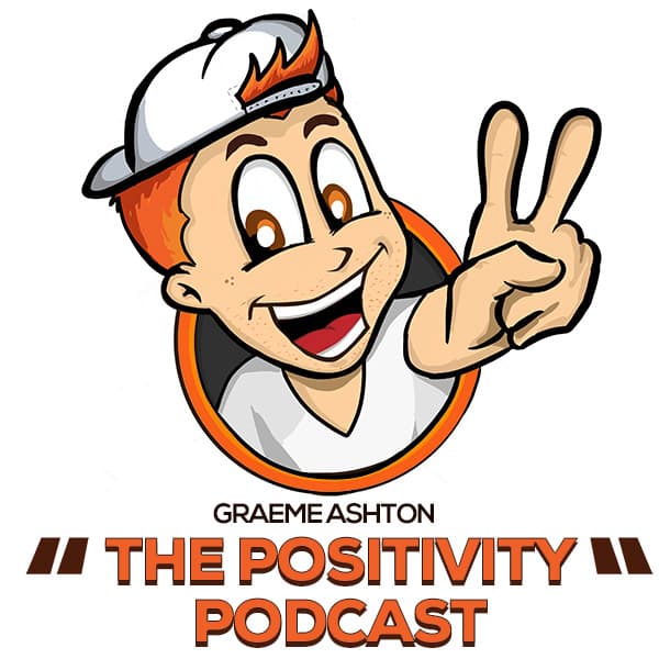 design of cartoon logo for the Postivity Podcast