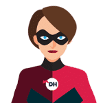 female business superhero