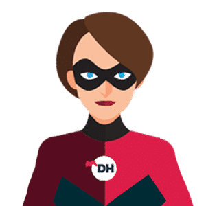 female business superhero