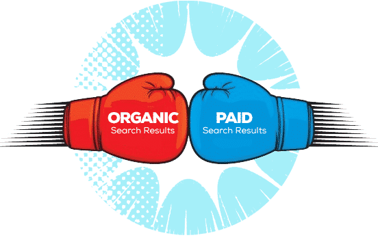 organic vs paid search
