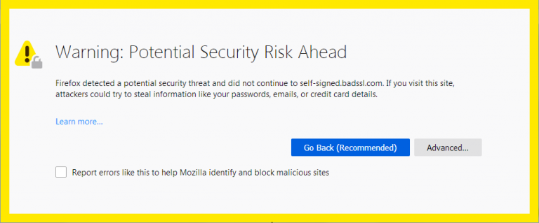 Site insecure warning without an SSL Certificate